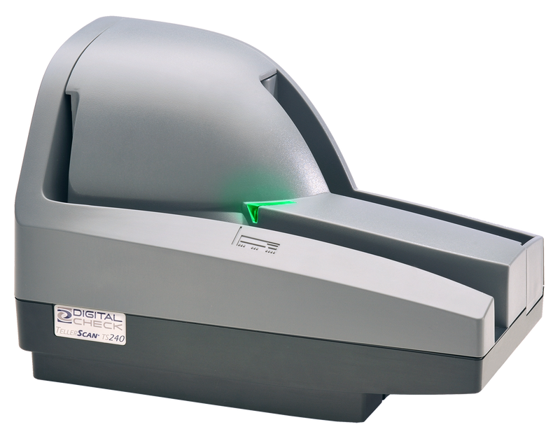 Digital Check TellerScan TS240-100 DPM w/ Inkjet | 2 Year AUE Warranty Included